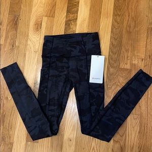 NWT Lululemon Camo Leggings